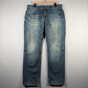 LC Waikiki Xside Men Straight Fit Jeans Dark Rodeo Blue 3K5965Z8 36x32 (Fits 38)